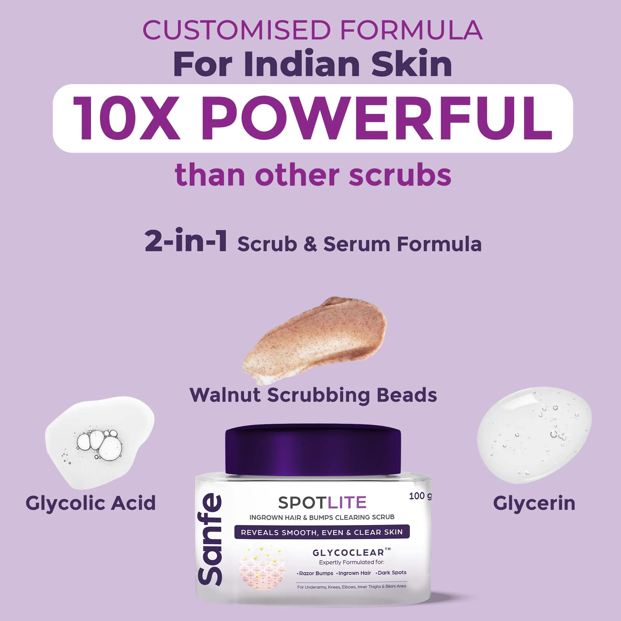 Spotlite Sensitive Areas Body Scrub (Pack of 3) - Image 8