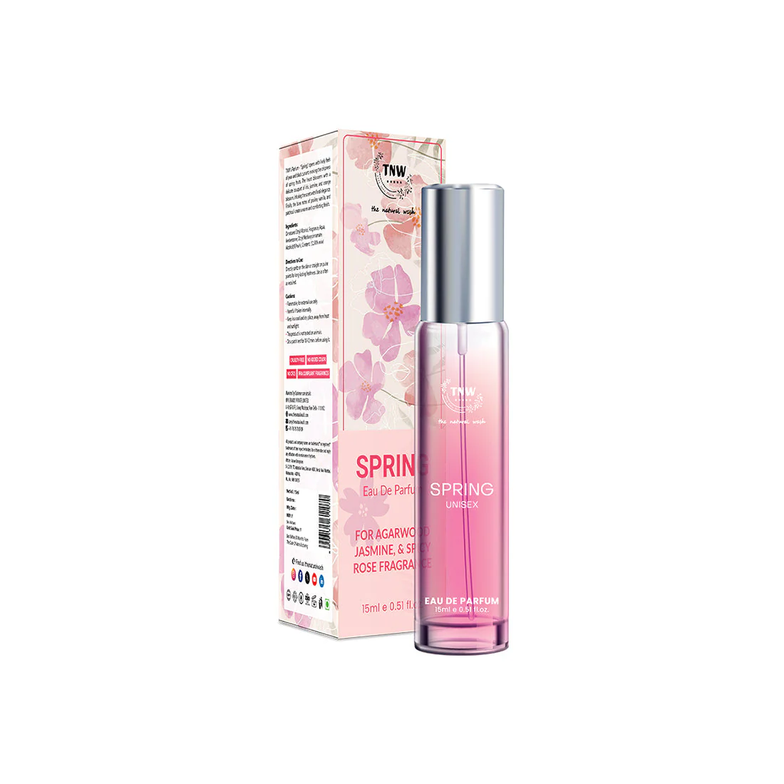 Spring Eau De Parfum for Agarwood, Jasmine, & Spicy Rose Fragrance.