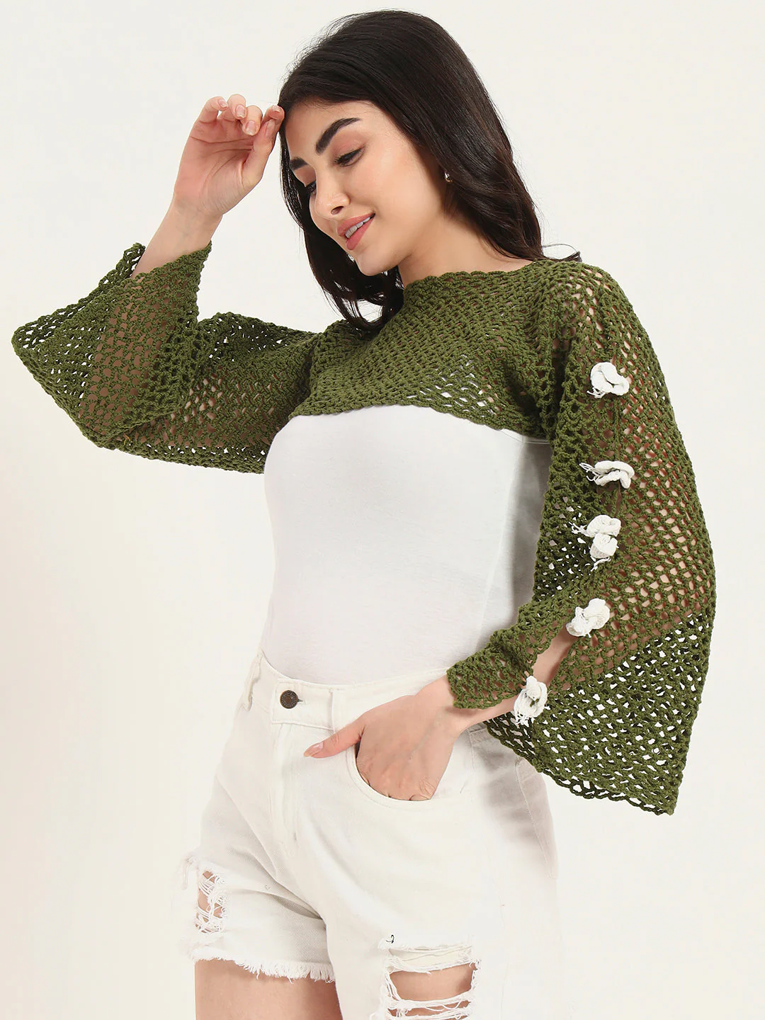 Spring Fable H-Mesh Handmade Top - Image 6