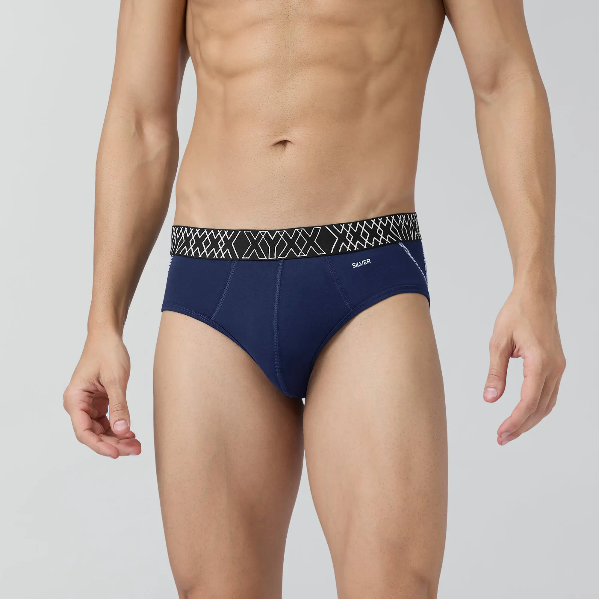Sprint Cotton Stretch Briefs Midnight Blue - Image 2