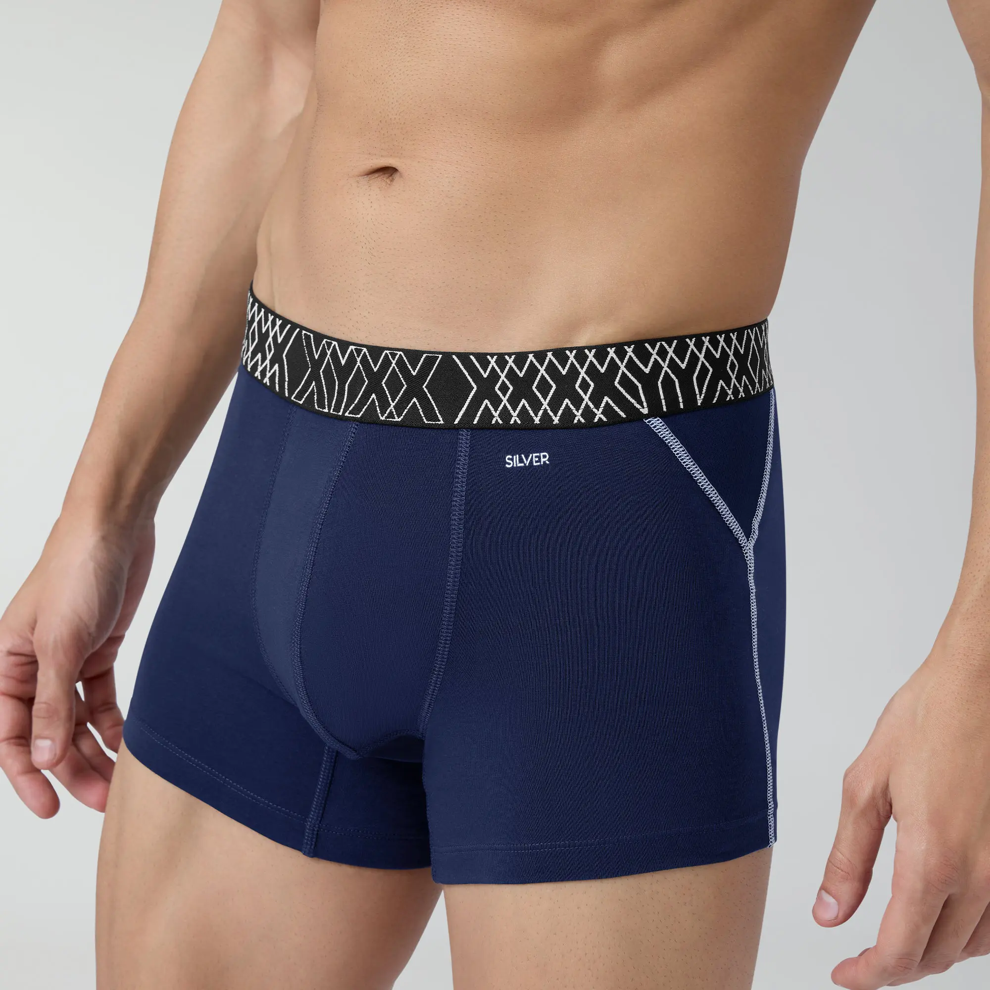 Sprint Cotton Stretch Trunks Midnight Blue - Image 6