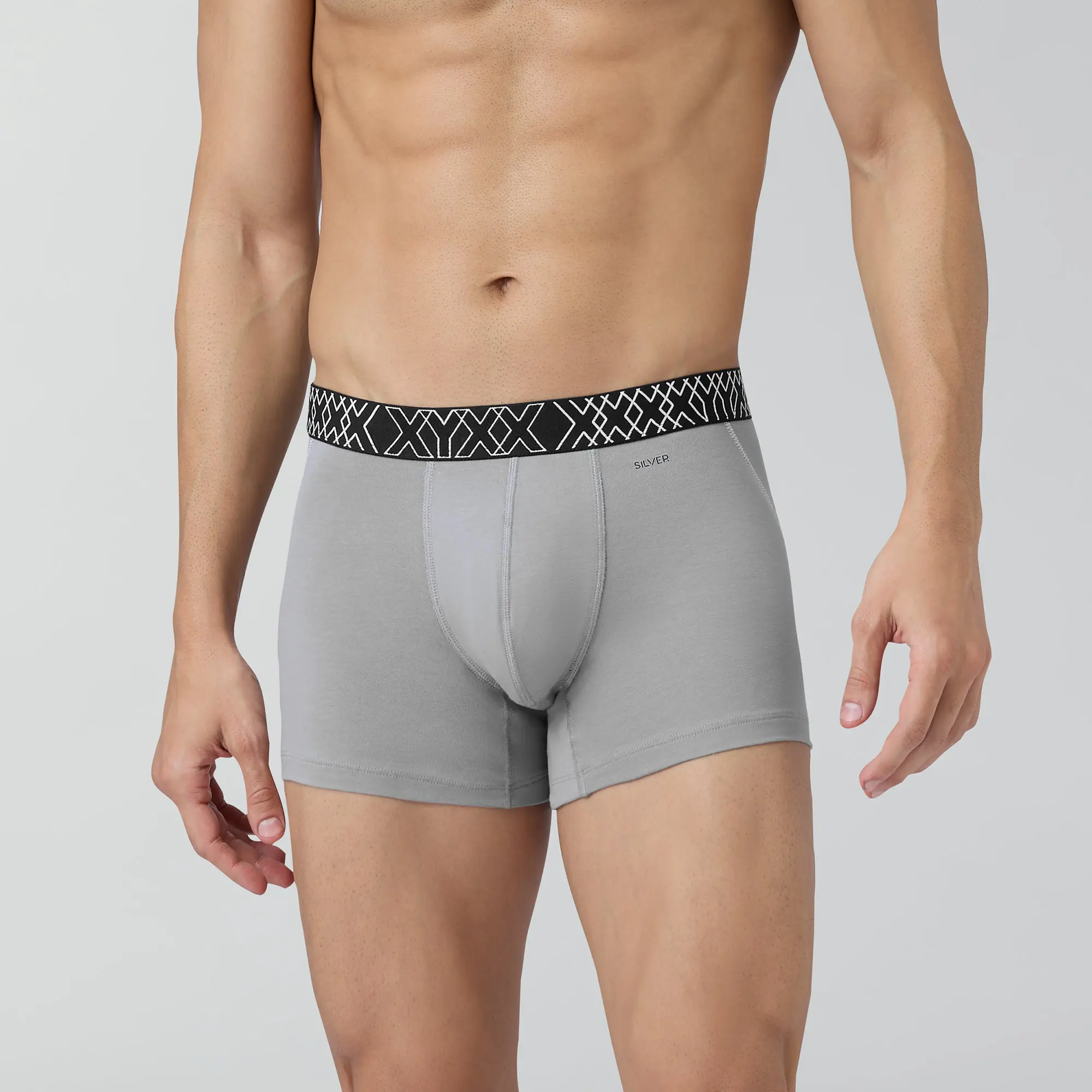 Sprint Cotton Stretch Trunks Opal Grey - Image 2