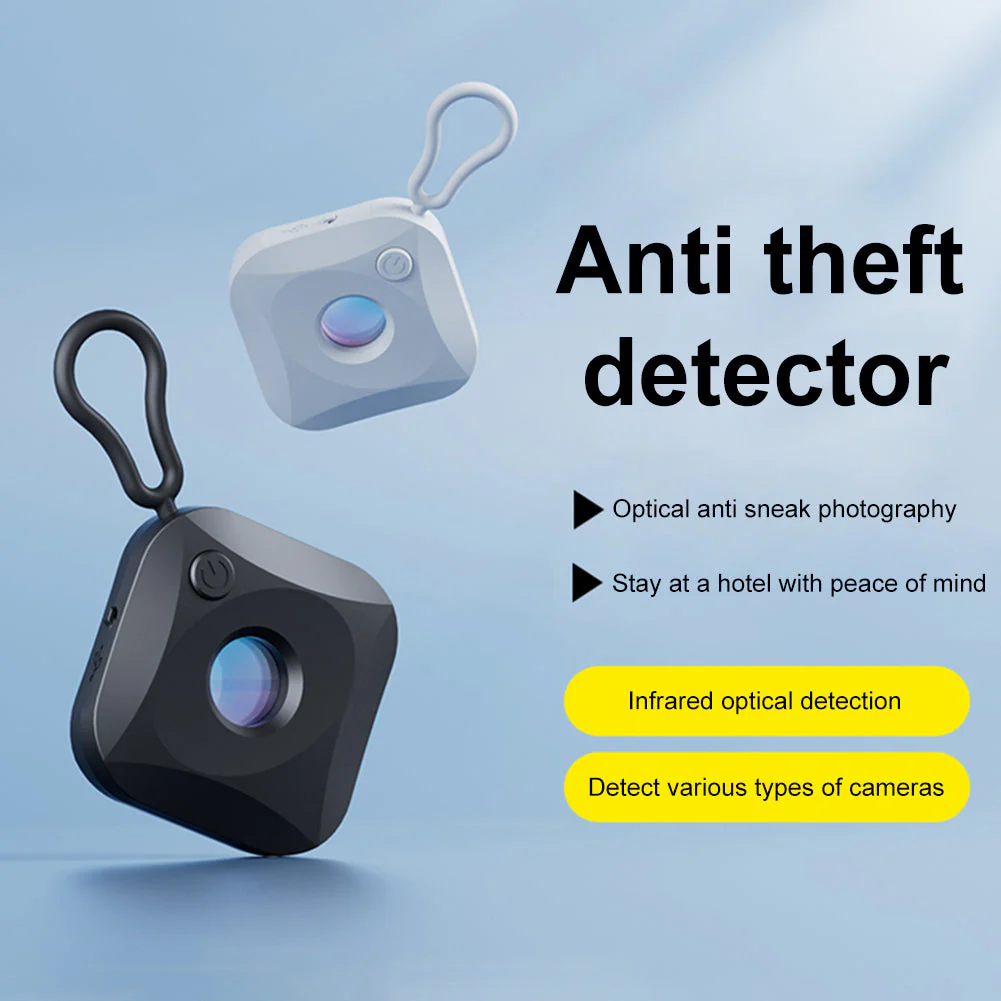 SpyBye: Compact Spy Camera Portable Privacy Protection Scanner for Hotel Rooms, Changing Areas & Rental Home Inspection - Image 2