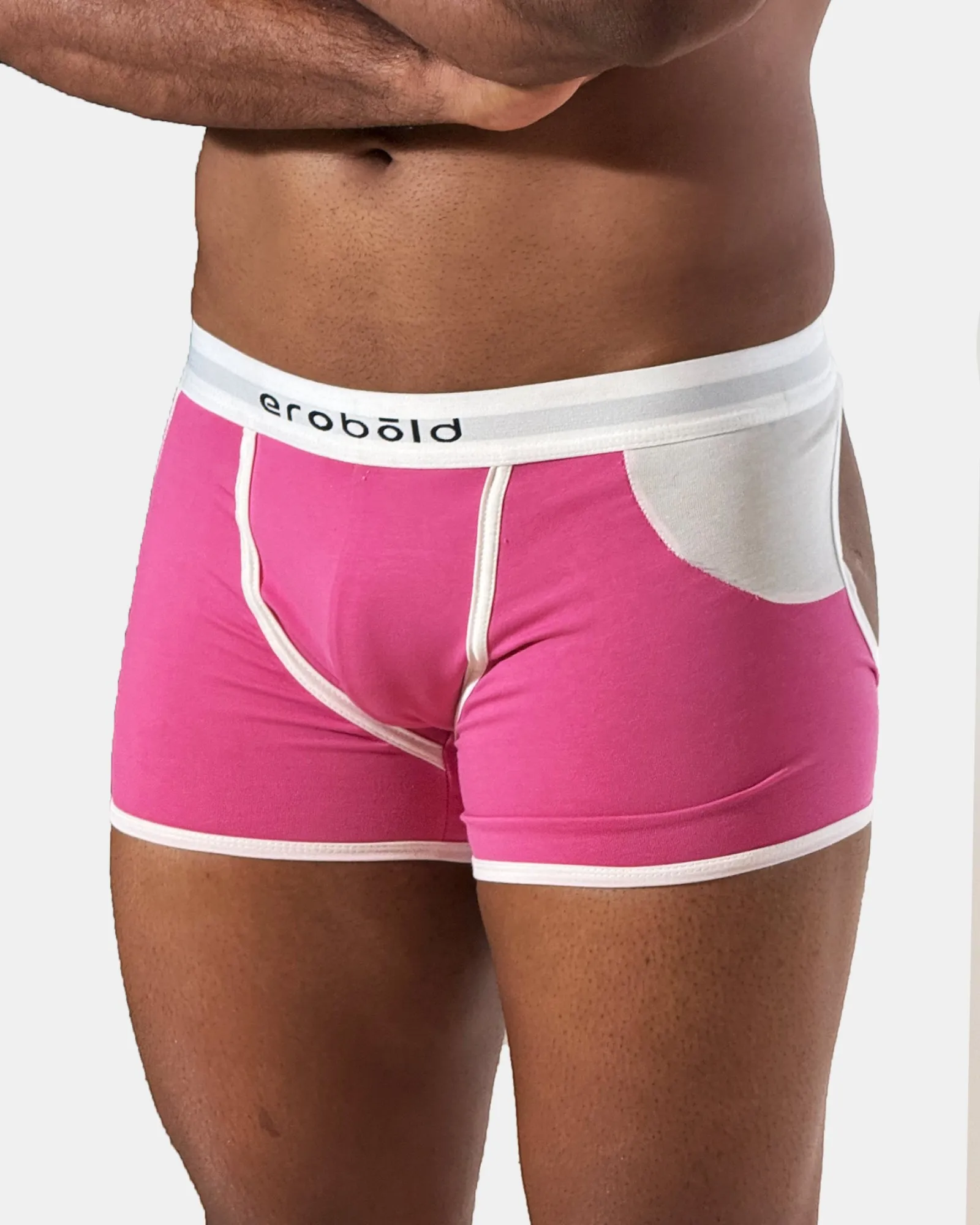 SquatBound Trunk (Ibis Rose x White) - Image 4