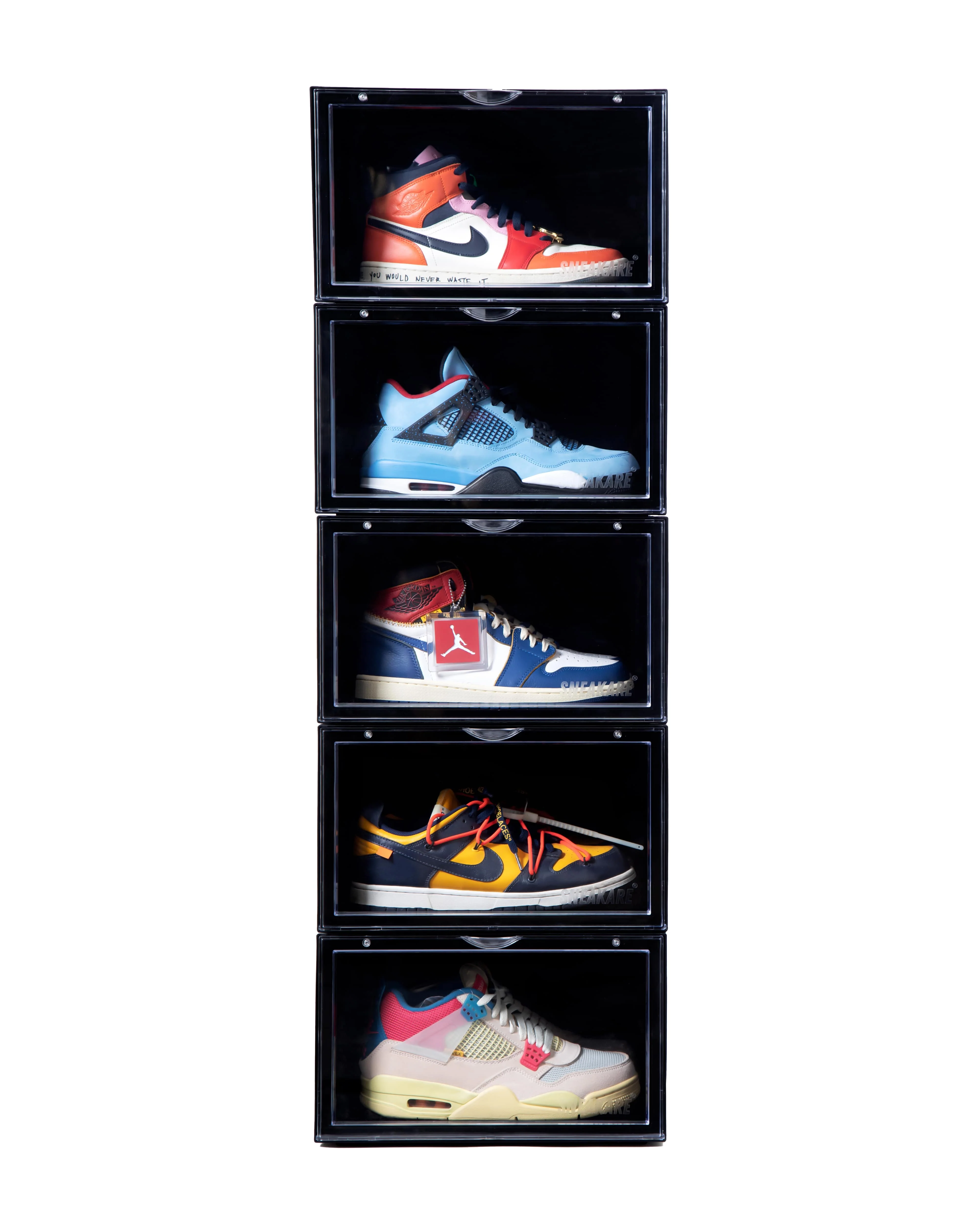 Stack'Em Sneaker Crates | Black (Side Drop) - Image 145