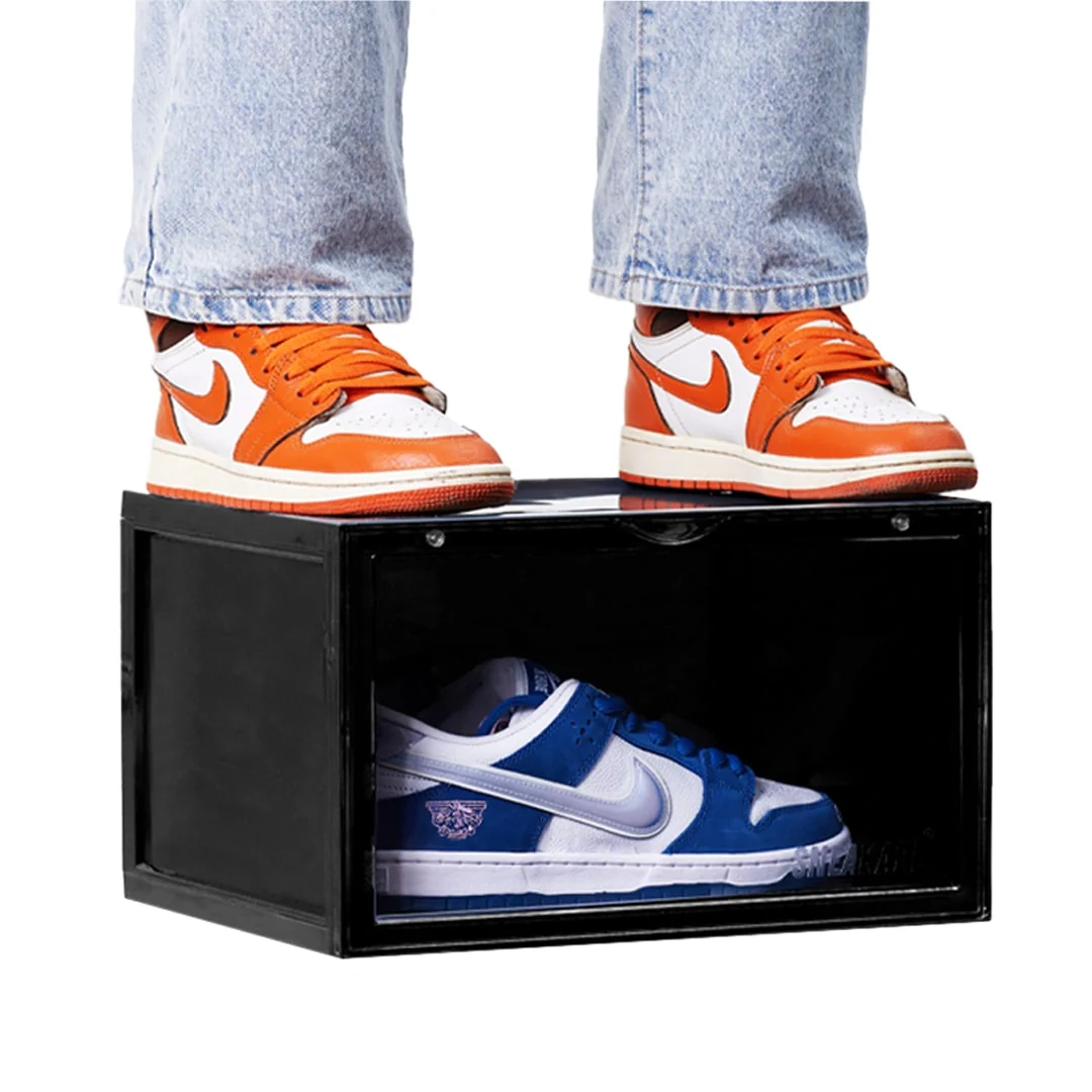 Stack'Em Sneaker Crates | Black (Side Drop) - Image 158