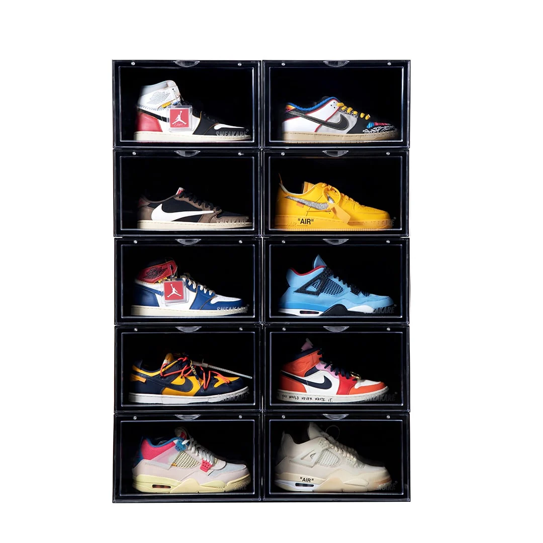 Stack'Em Sneaker Crates | Black (Side Drop) - Image 183