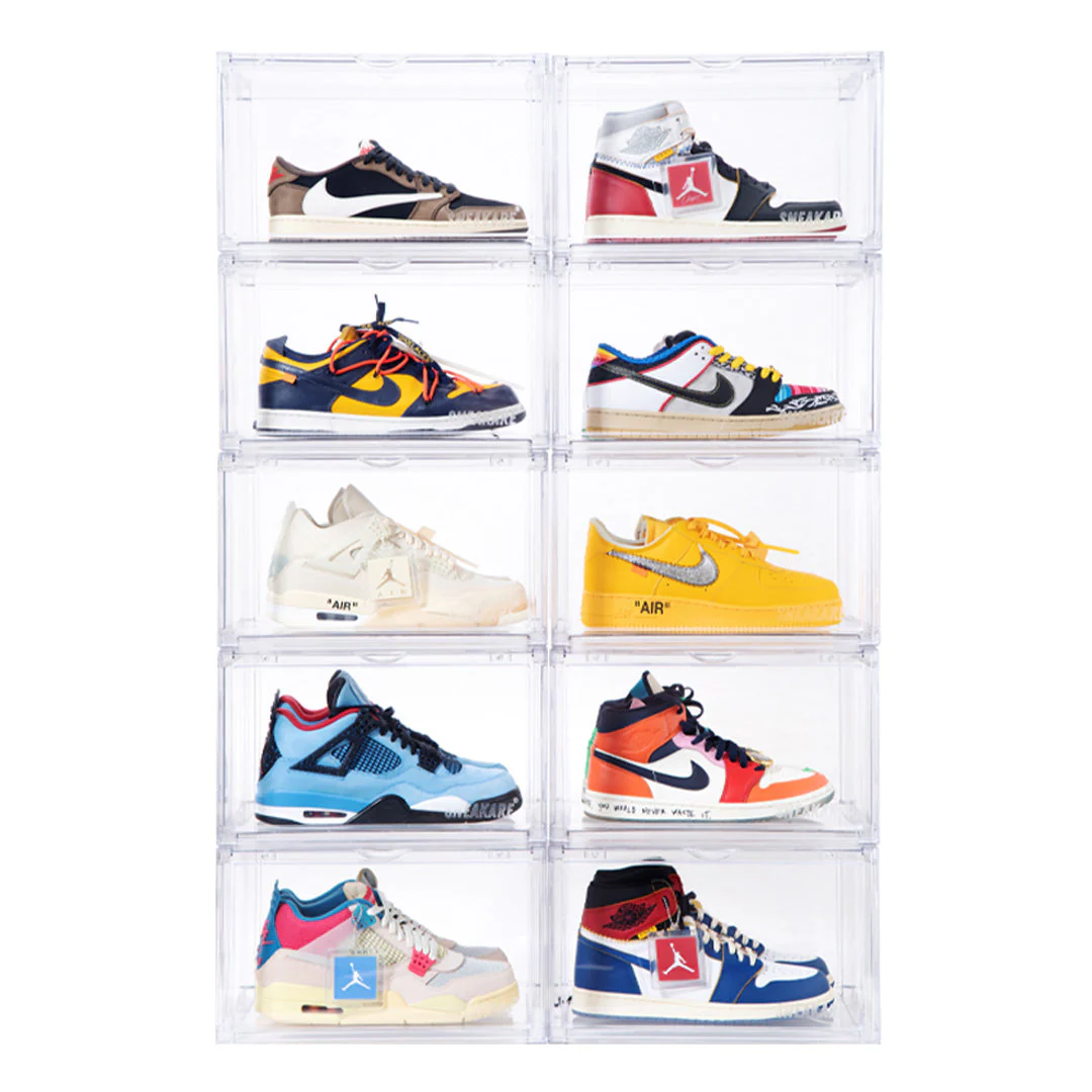Stack'Em Sneaker Crates | Clear (Side Drop) - Image 94