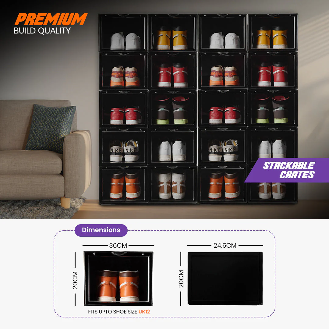 Stack'Em Sneaker Crates | Shoe Crates (Front Drop) - Image 7