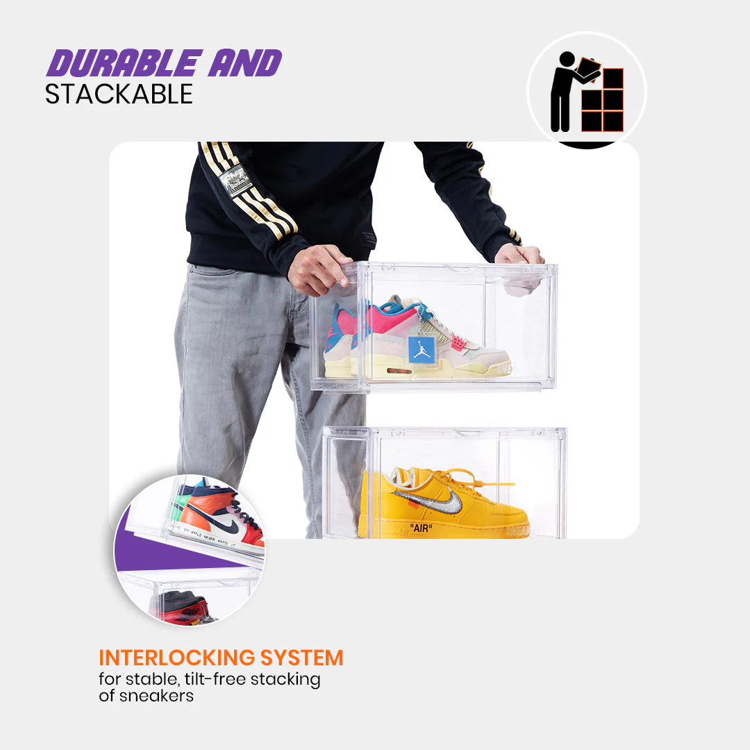 Stack'Em Sneaker Crates | Shoe Crates (Side Drop) - Image 17