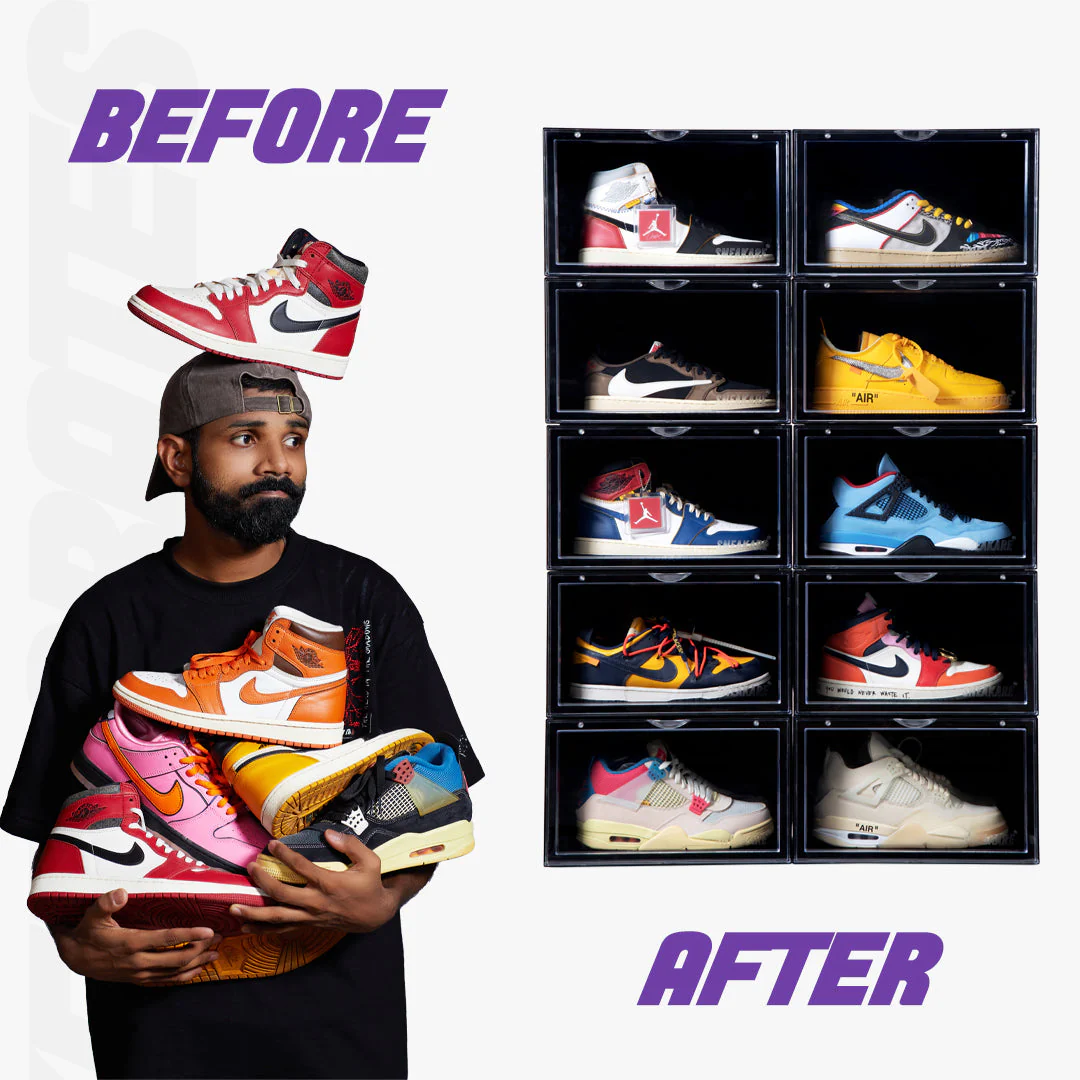 Stack'Em Sneaker Crates | Shoe Crates (Side Drop) - Image 2