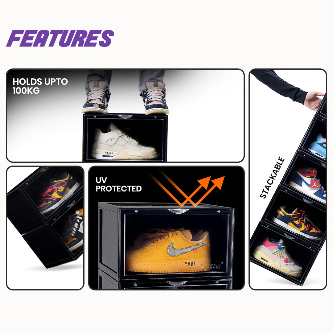 Stack'Em Sneaker Crates | Shoe Crates (Side Drop) - Image 6