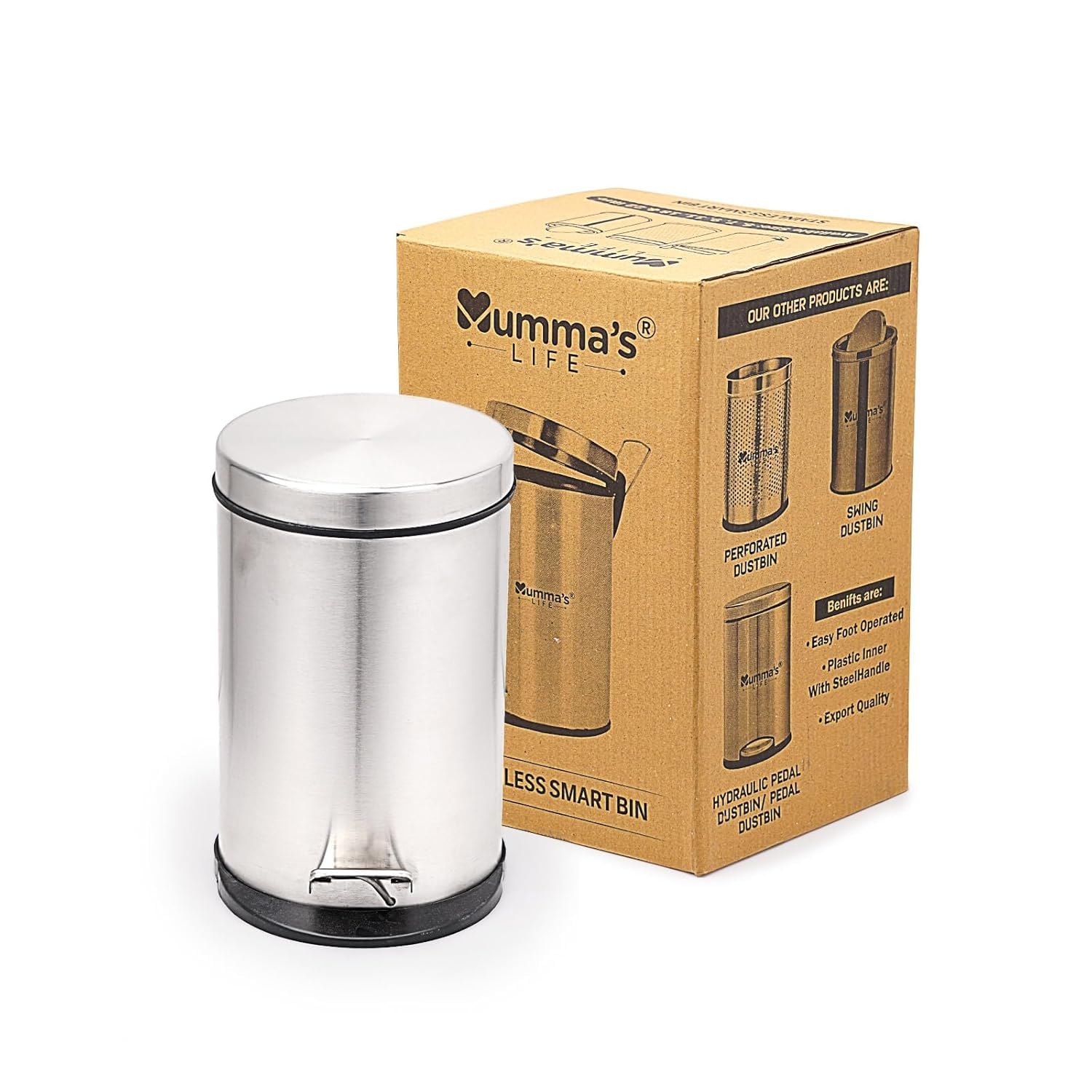 Stainless Steel Pedal Bin - Image 6