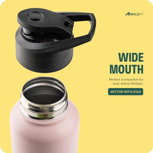 Stainless Steel water bottle - Black 1000ml - Image 11