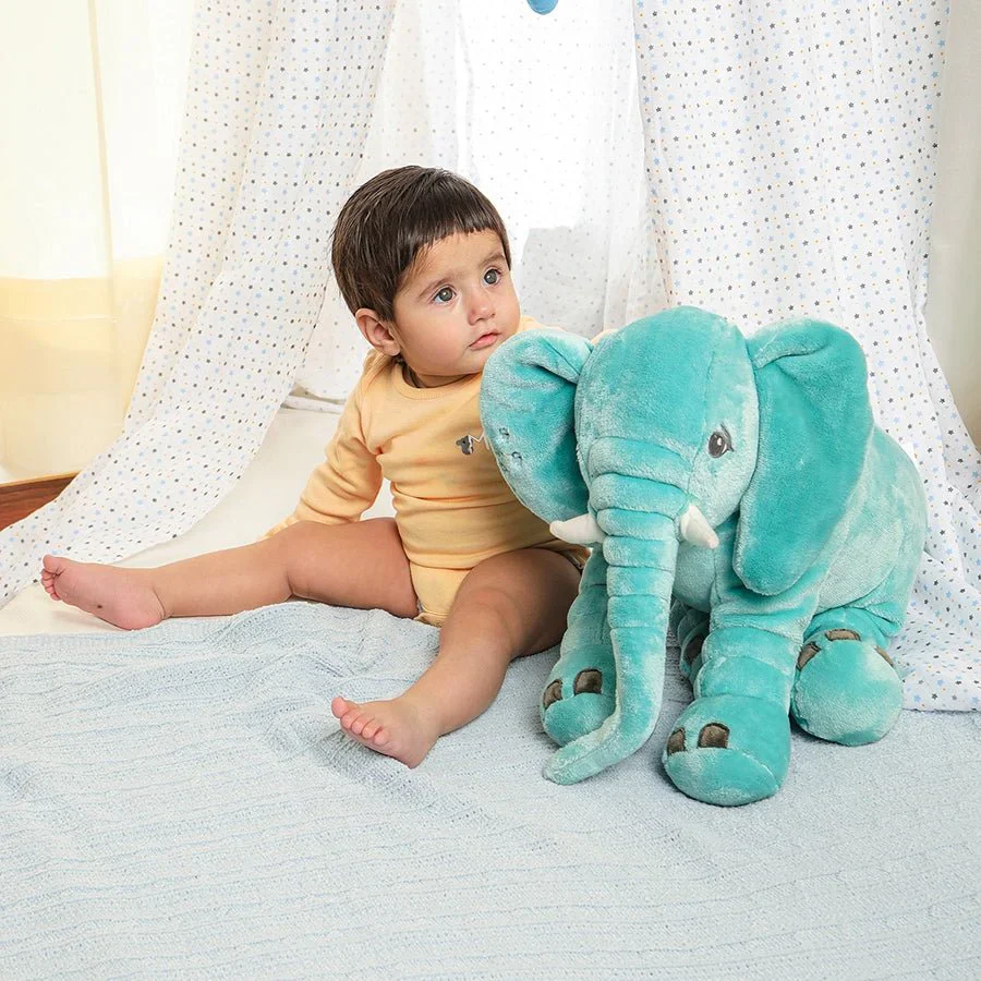 Stampy Knitted Soft Toy Elephant - Image 2