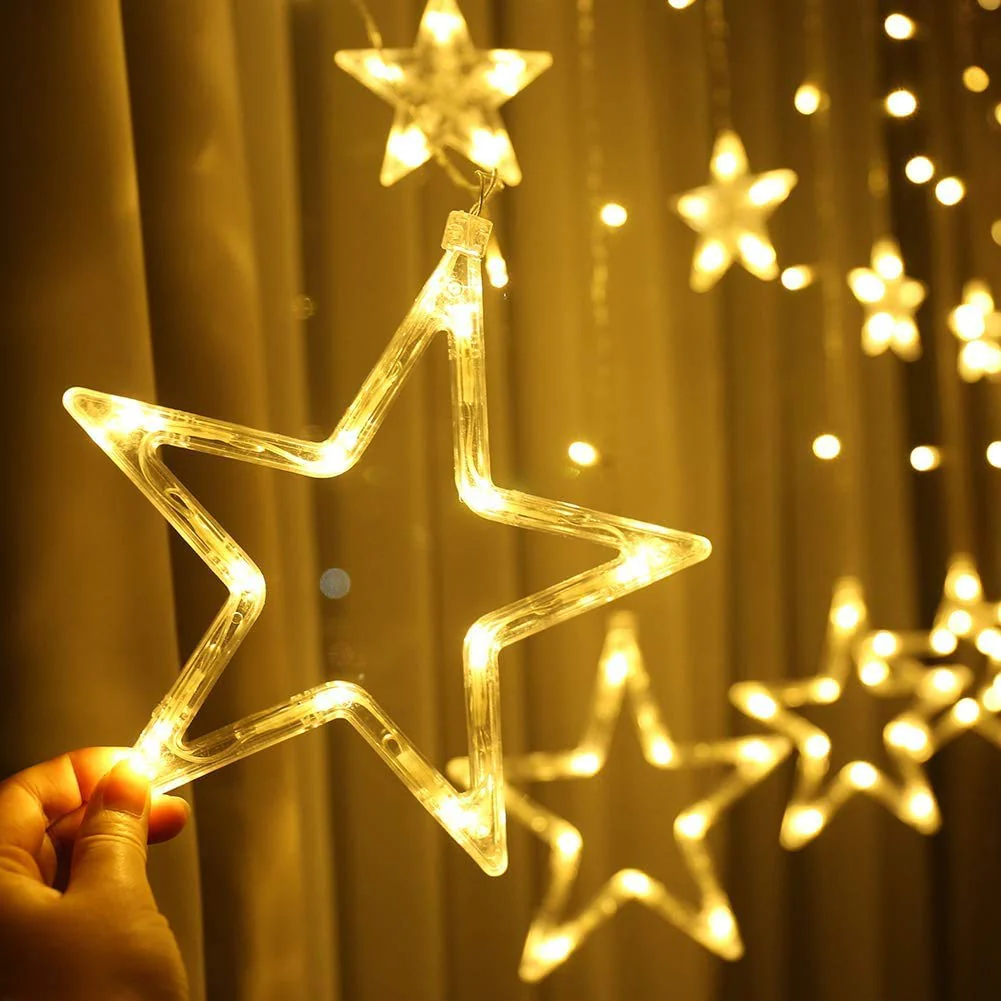 Star curtain LED light - Image 4