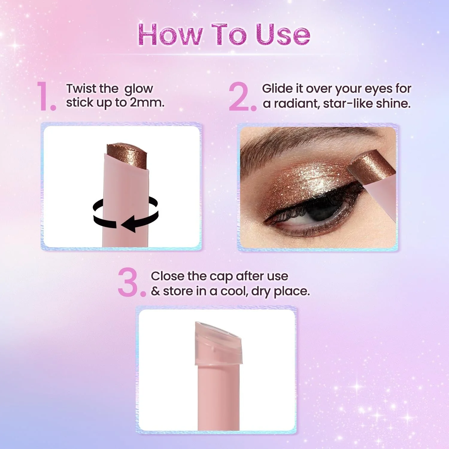 StarGlam Eyeshadow Glitter Stick - Image 4