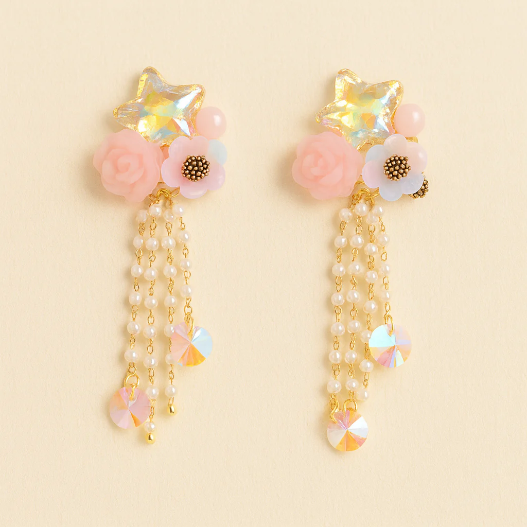 Starlit Bloom Earrings - Image 2