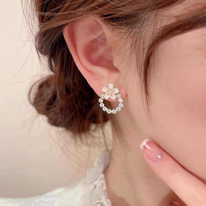 Starry Silhouettes Flower Stud Earring — Buy Any 5 for Rs. 599 - Image 3