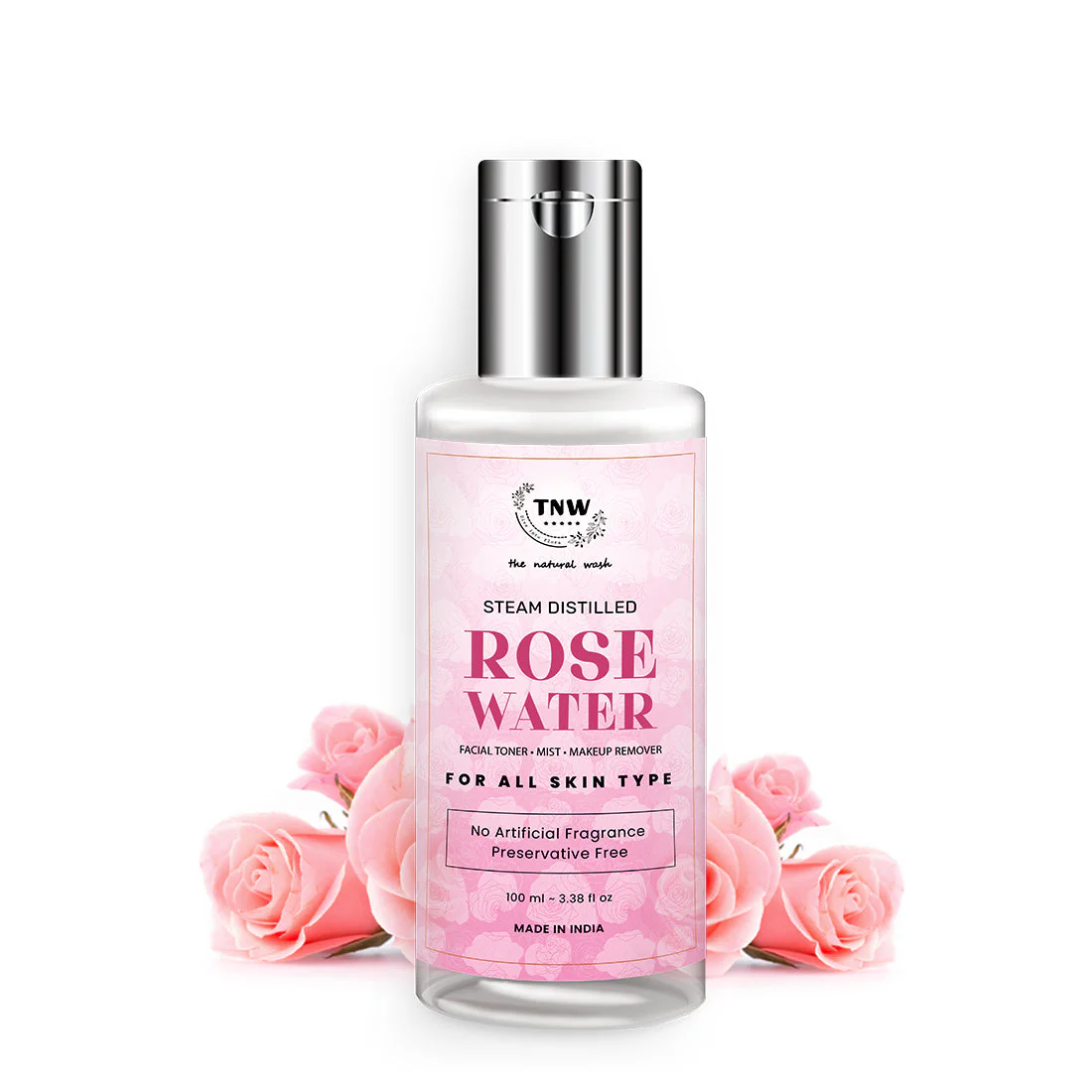 Steam Distilled Pure Rose Water - 100Ml - Image 3