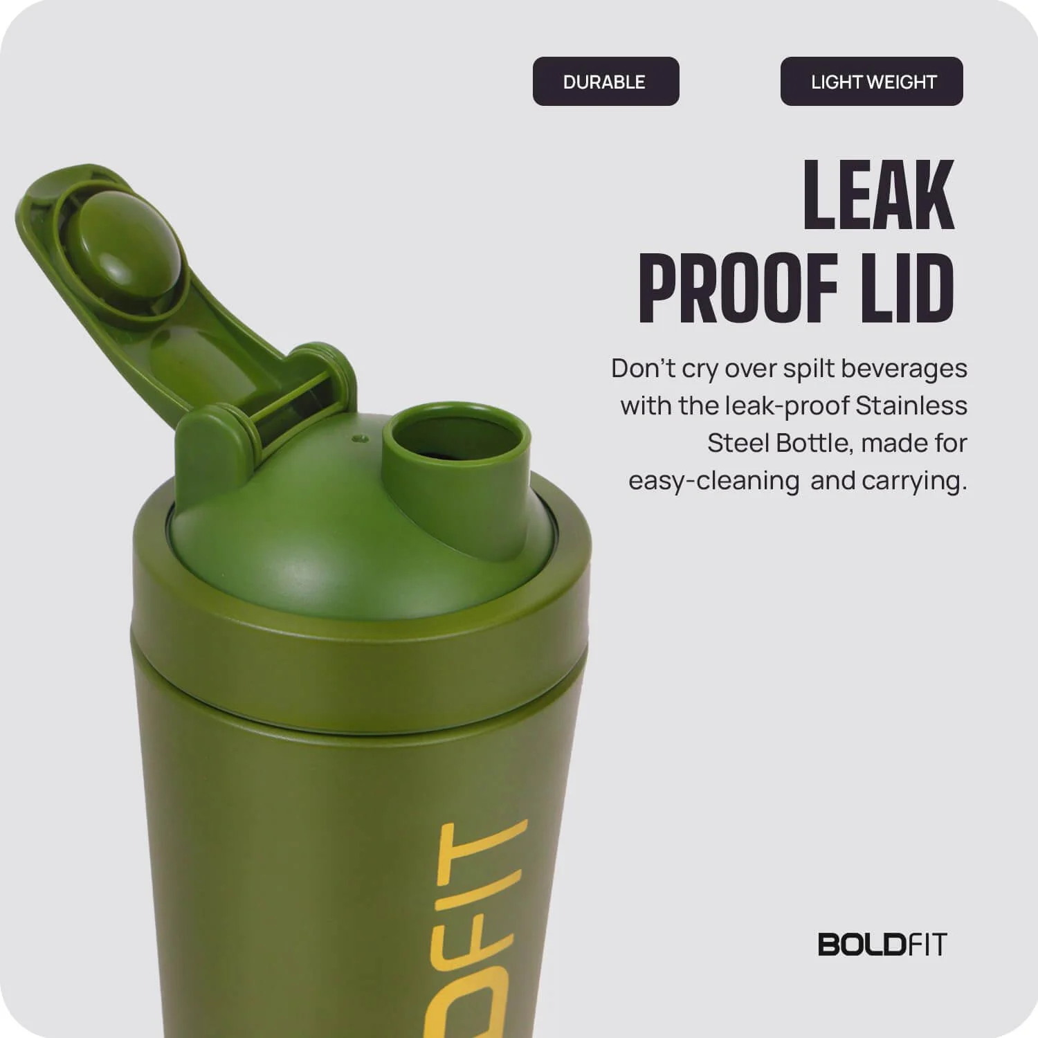 Steel Shaker Bottles for Gym 700ml - Image 10