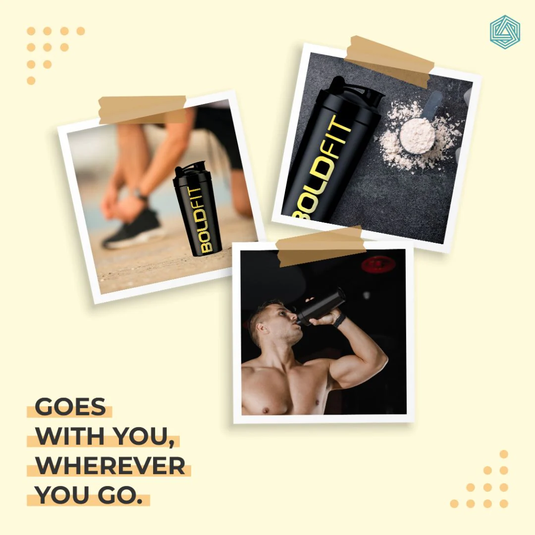Steel Shaker Bottles for Gym 700ml - Image 6