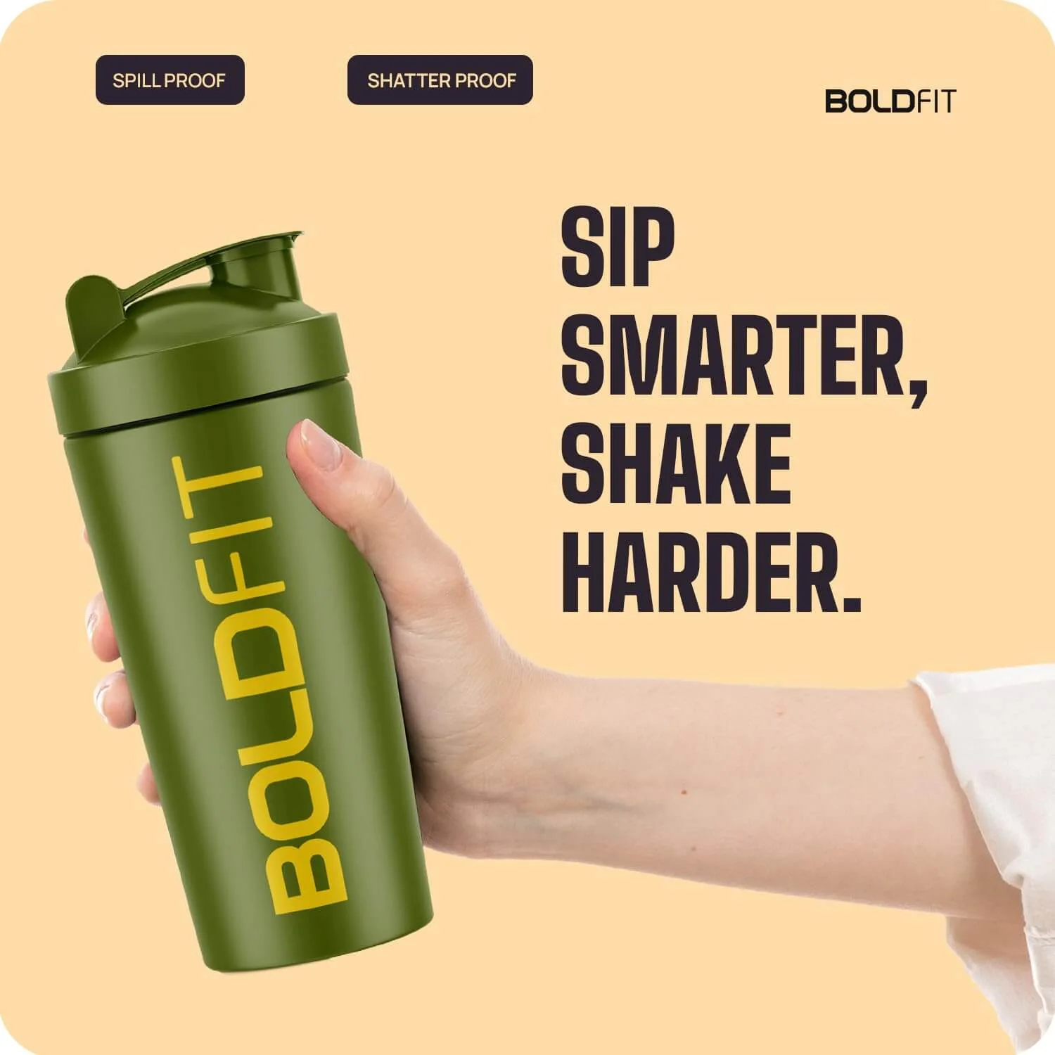 Steel Shaker Bottles for Gym 700ml - Image 9