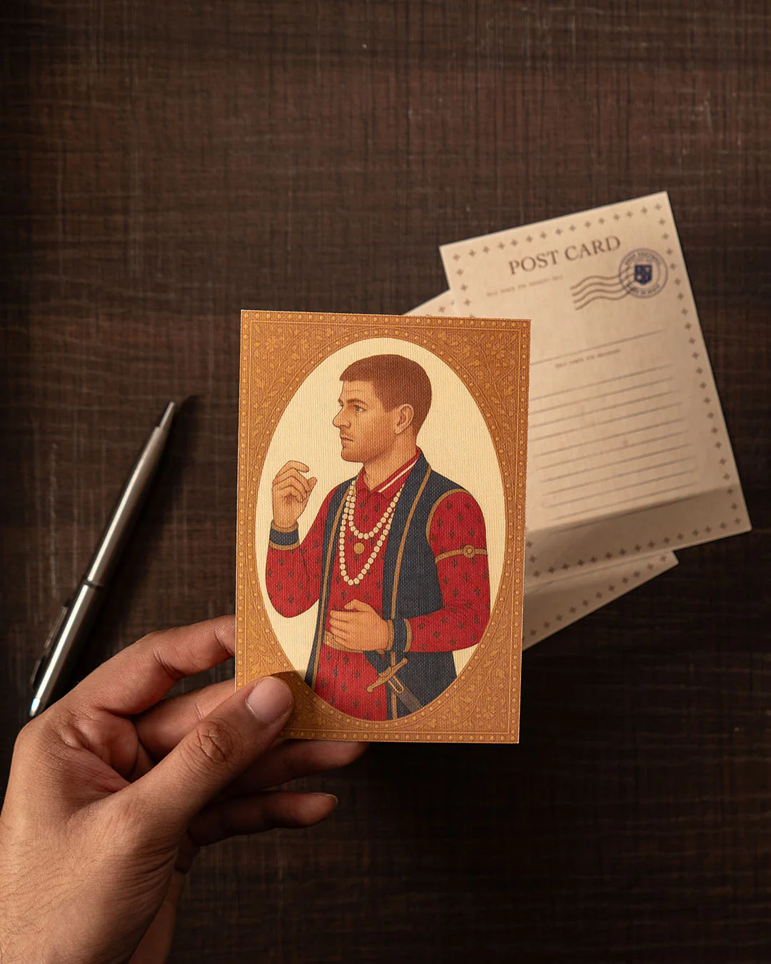 Steven Gerrard Postcard - Image 2