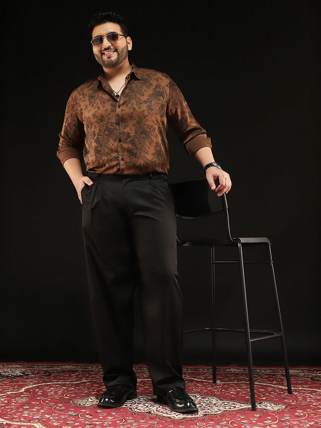 Straight-Fit Pleated Trousers - Image 6