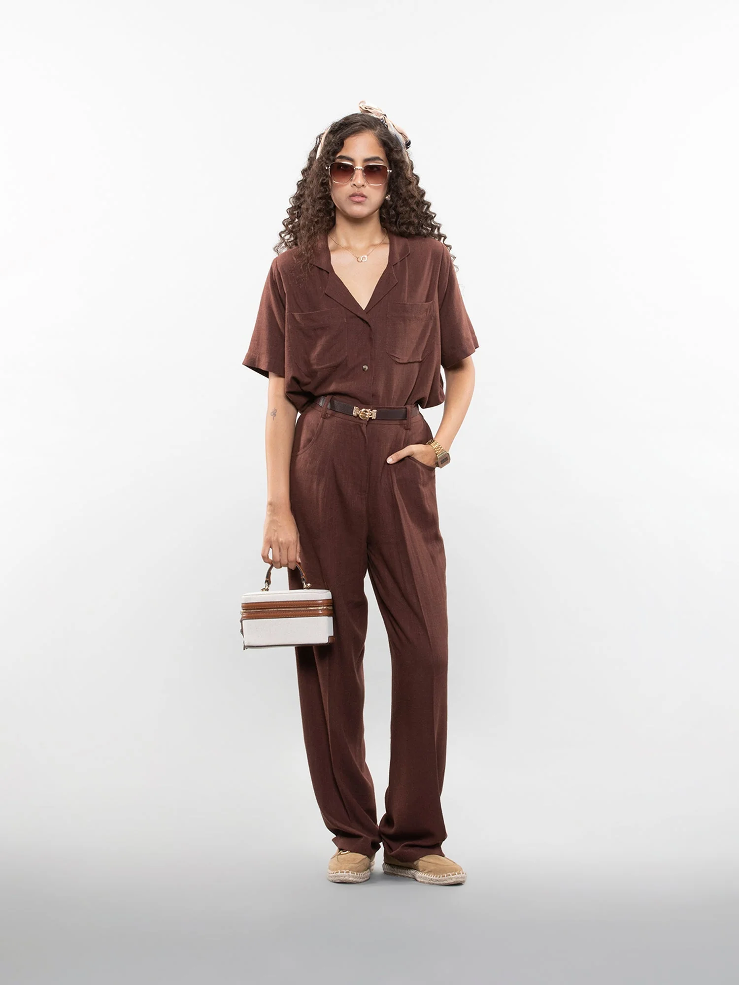 Straight linen pants - Image 32