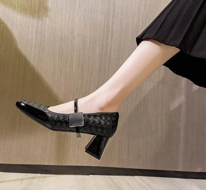 Strappy Block Heel - Image 2