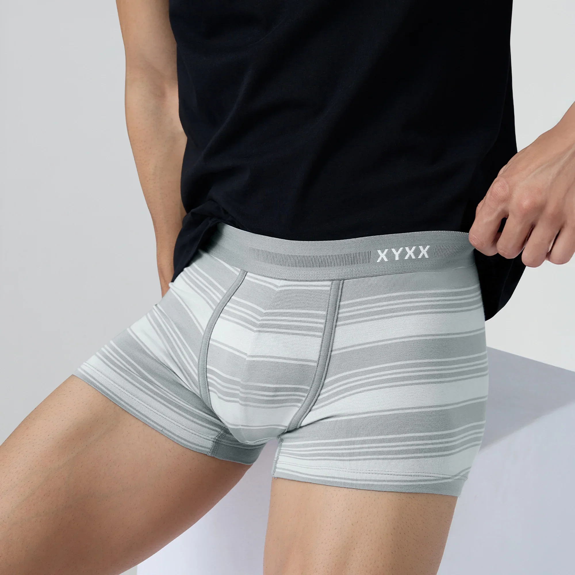Streax Cotton Stretch Trunks Cloud Grey