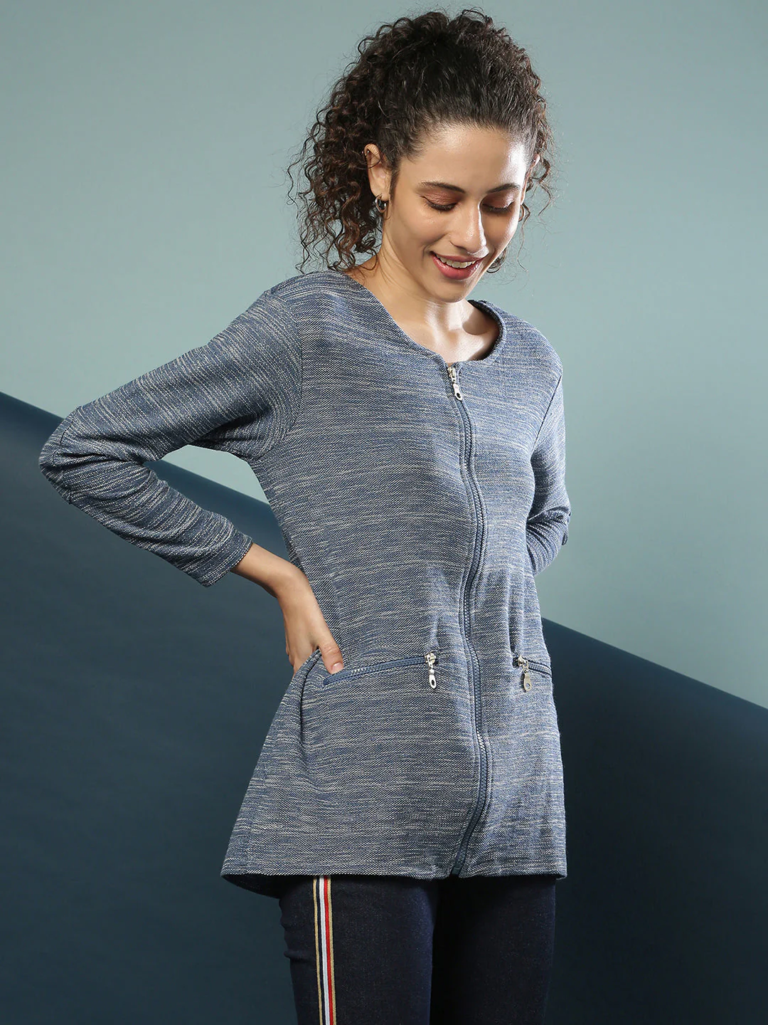 Striped Blazer - Image 4