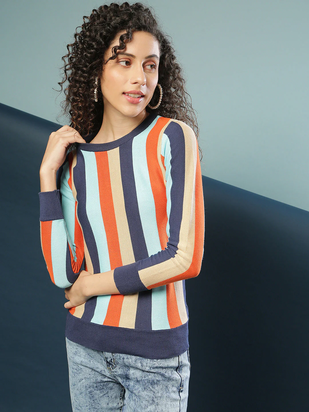 Striped Sweater - Image 2