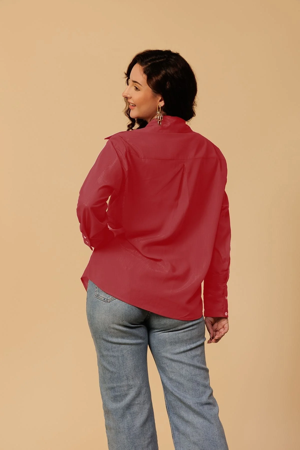 Stylish Shimmer Shirt for Women – Dazzling Glamwear for Evenings & Events - Image 26
