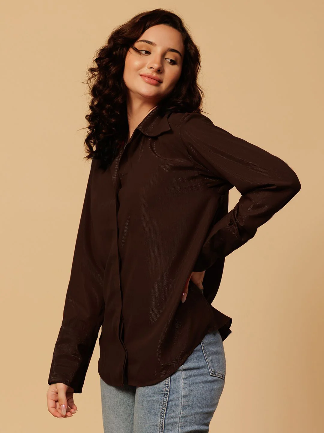 Stylish Shimmer Shirt for Women – Dazzling Glamwear for Evenings & Events - Image 31