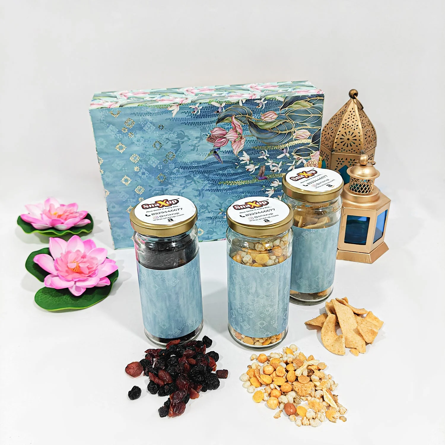 Stylish Snacking Diwali Gift Hamper Box - Image 3