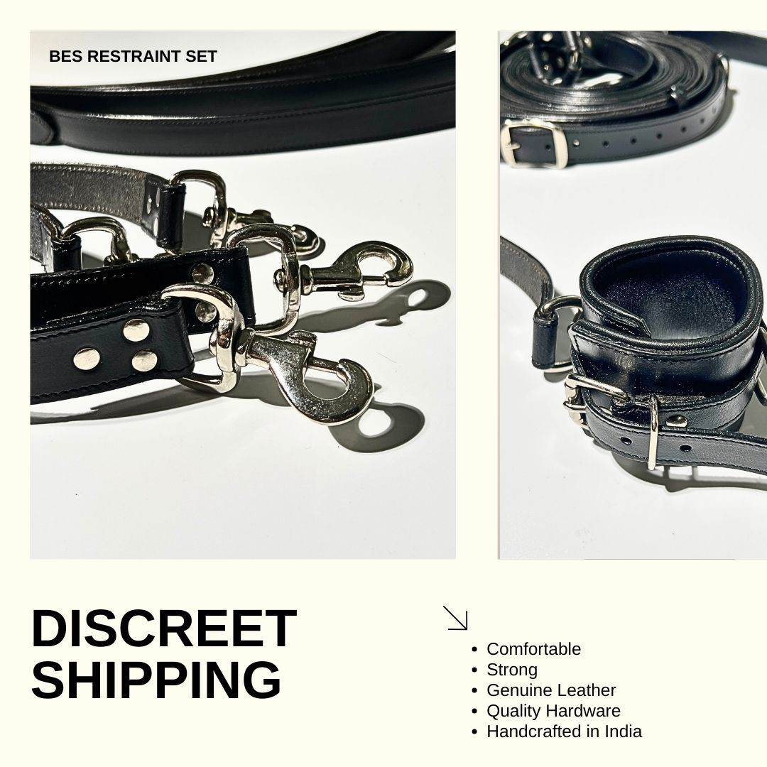 Subculture Leather Bed Restraint Set - Image 3