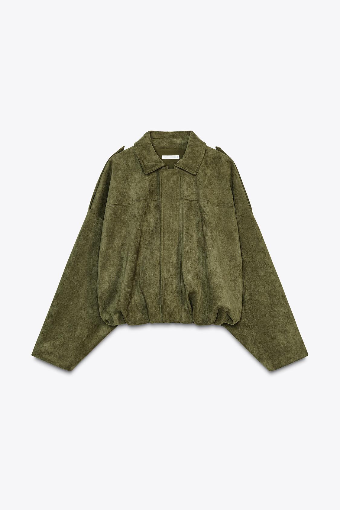 Suede Bomber jacket - Image 7