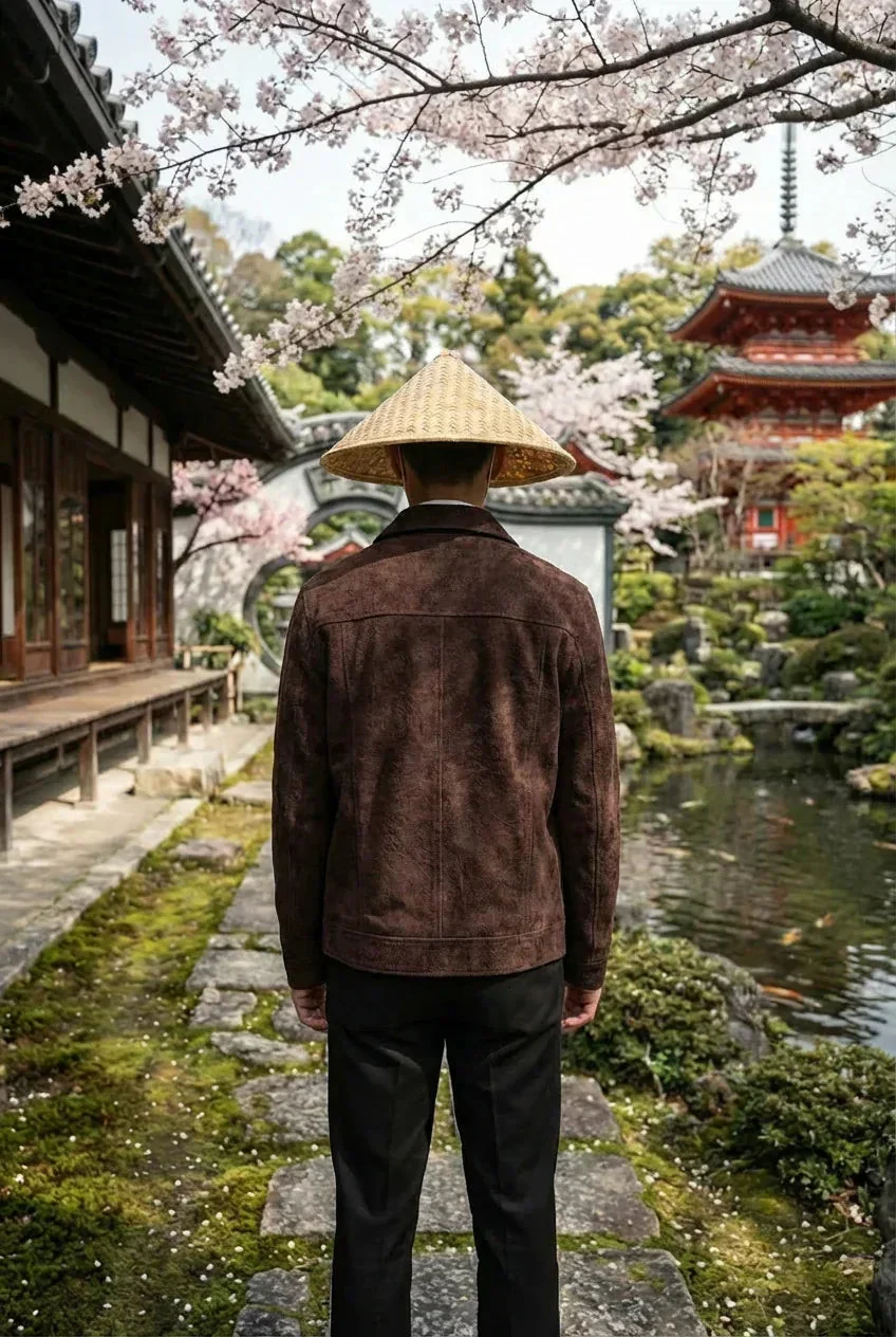 Suede Brown Jacket - Image 2
