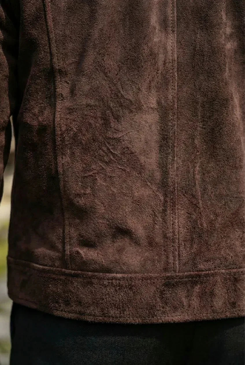 Suede Brown Jacket - Image 5