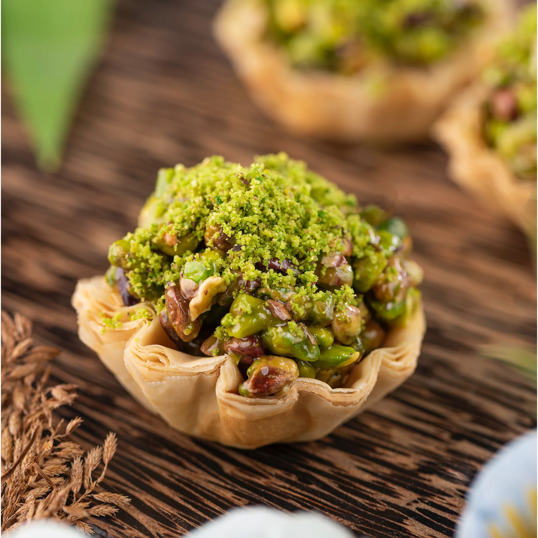 Sugar-free Pistachio Tart Baklava - 350 gm