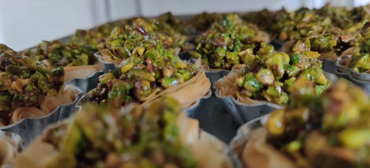 Sugar-free Pistachio Tart Baklava - 350 gm - Image 3