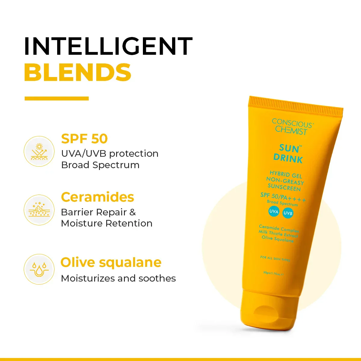 Sun Drink Oil Free Sunscreen | 50 gm | CK - Image 4