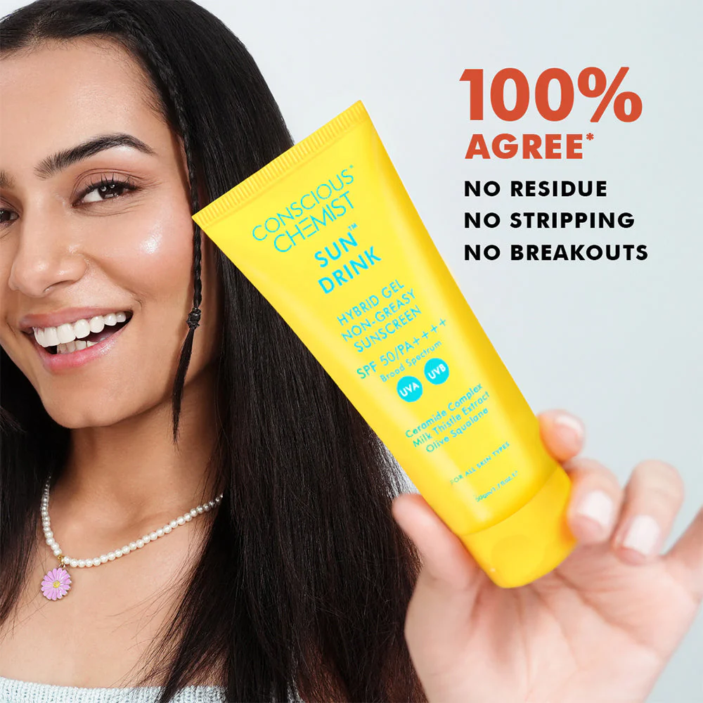 Sun Drink Oil Free Sunscreen | 50 gm | Slashed - Image 9