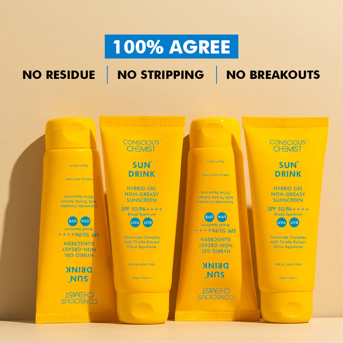 Sun Drink Oil Free Sunscreen | 50 gm | Special Deal - Image 6