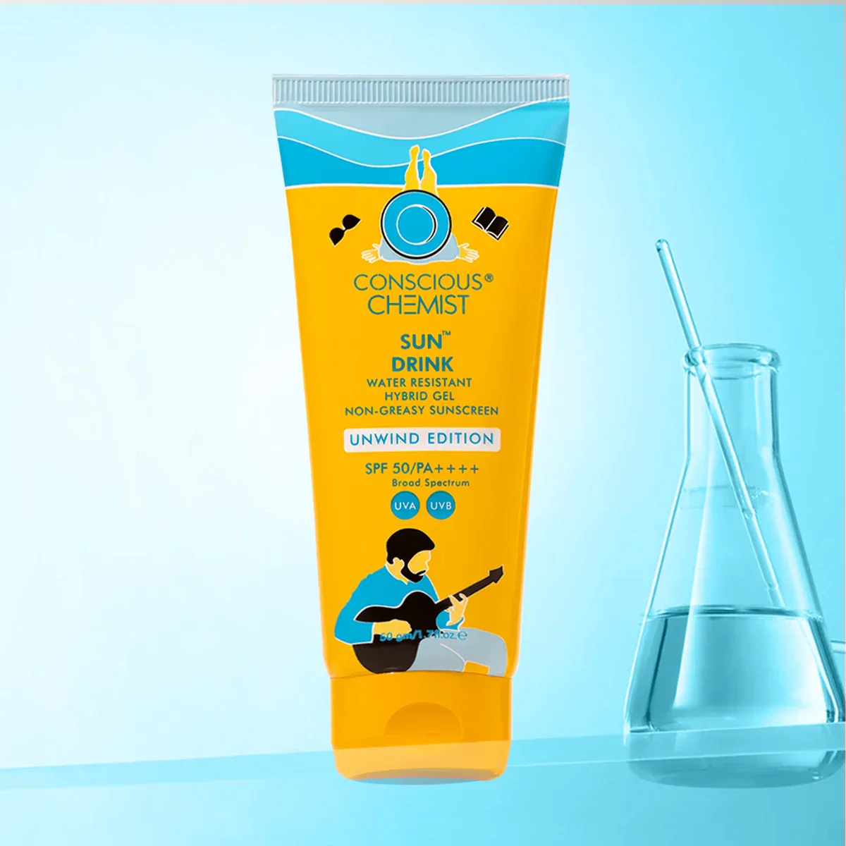 Sun Drink Unwind Edition Ceramide Sunscreen | SPF 50 PA++++ | 50 gms | AF - Image 157