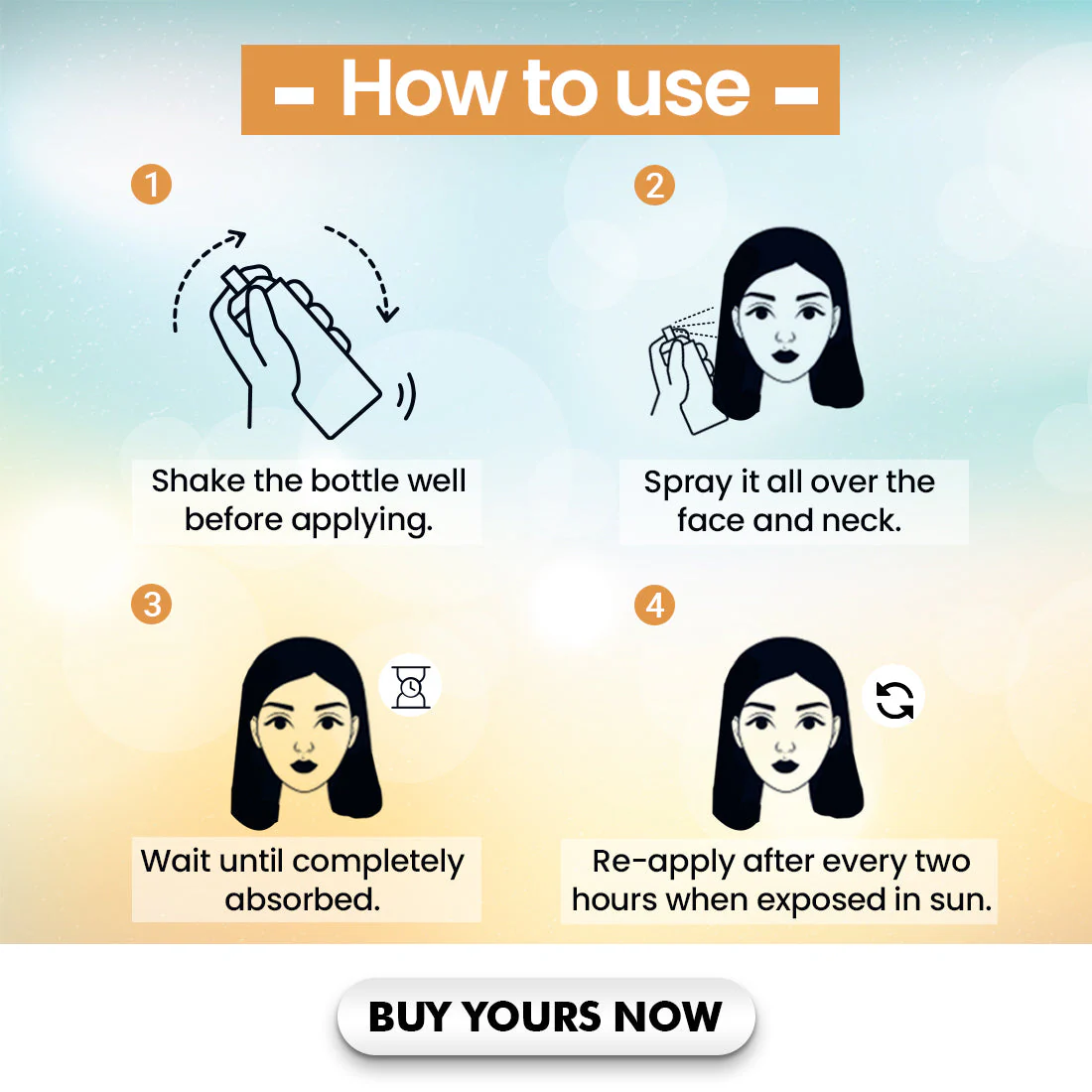 Sun Protection Spf 50 Spray @ 1 (Exclusive) - Image 3
