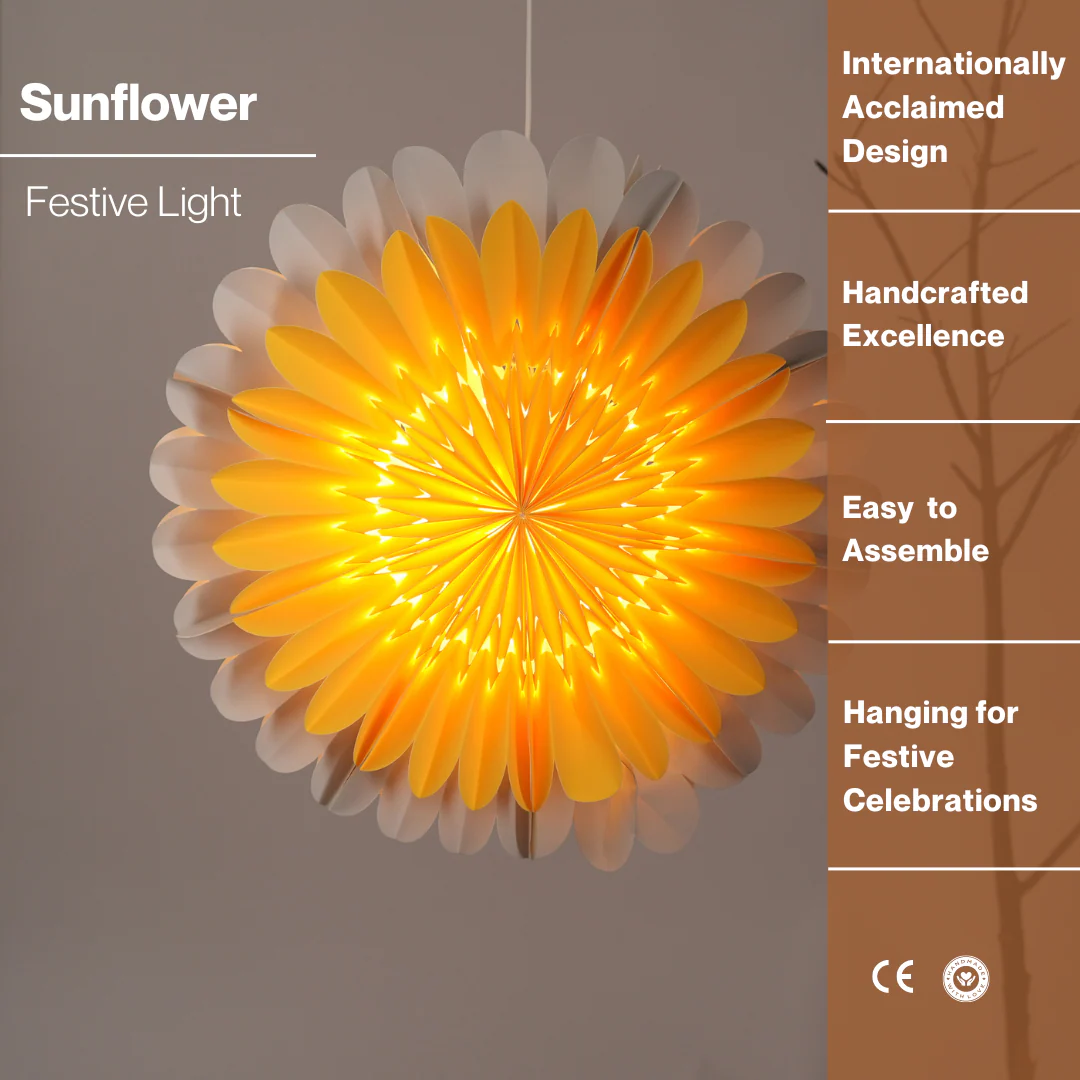 Sunflower Flower Light - Christmas Decor Hanging - Image 6