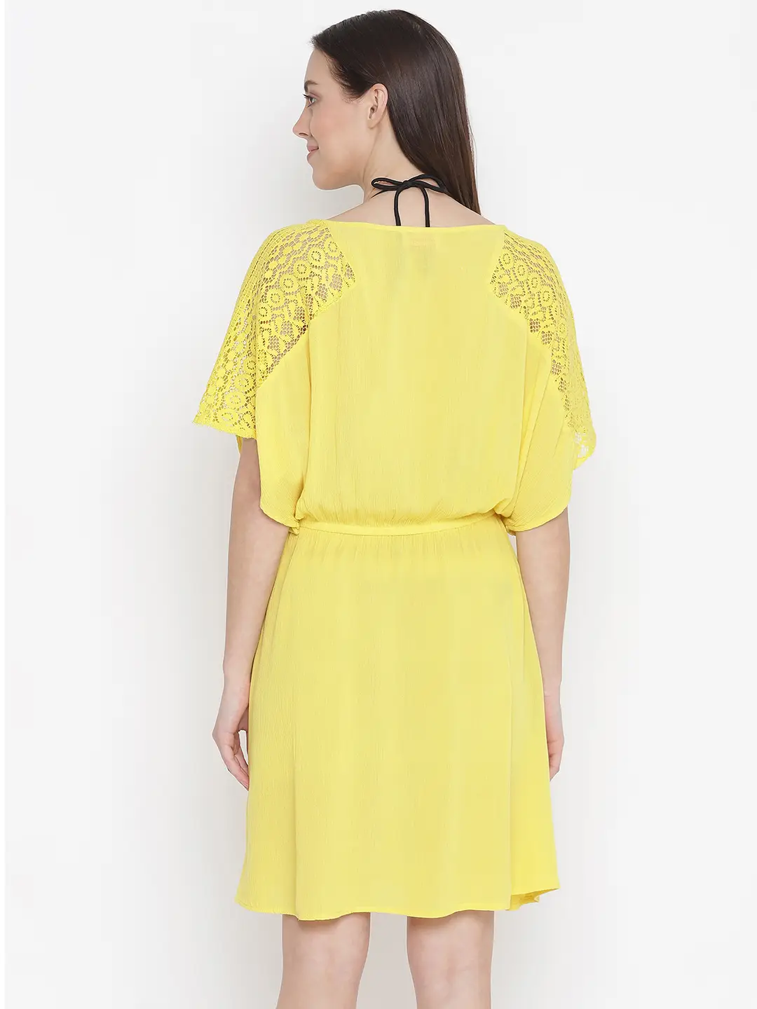 Sunny Hush  Yellow Women Nightwear Dress - Image 5